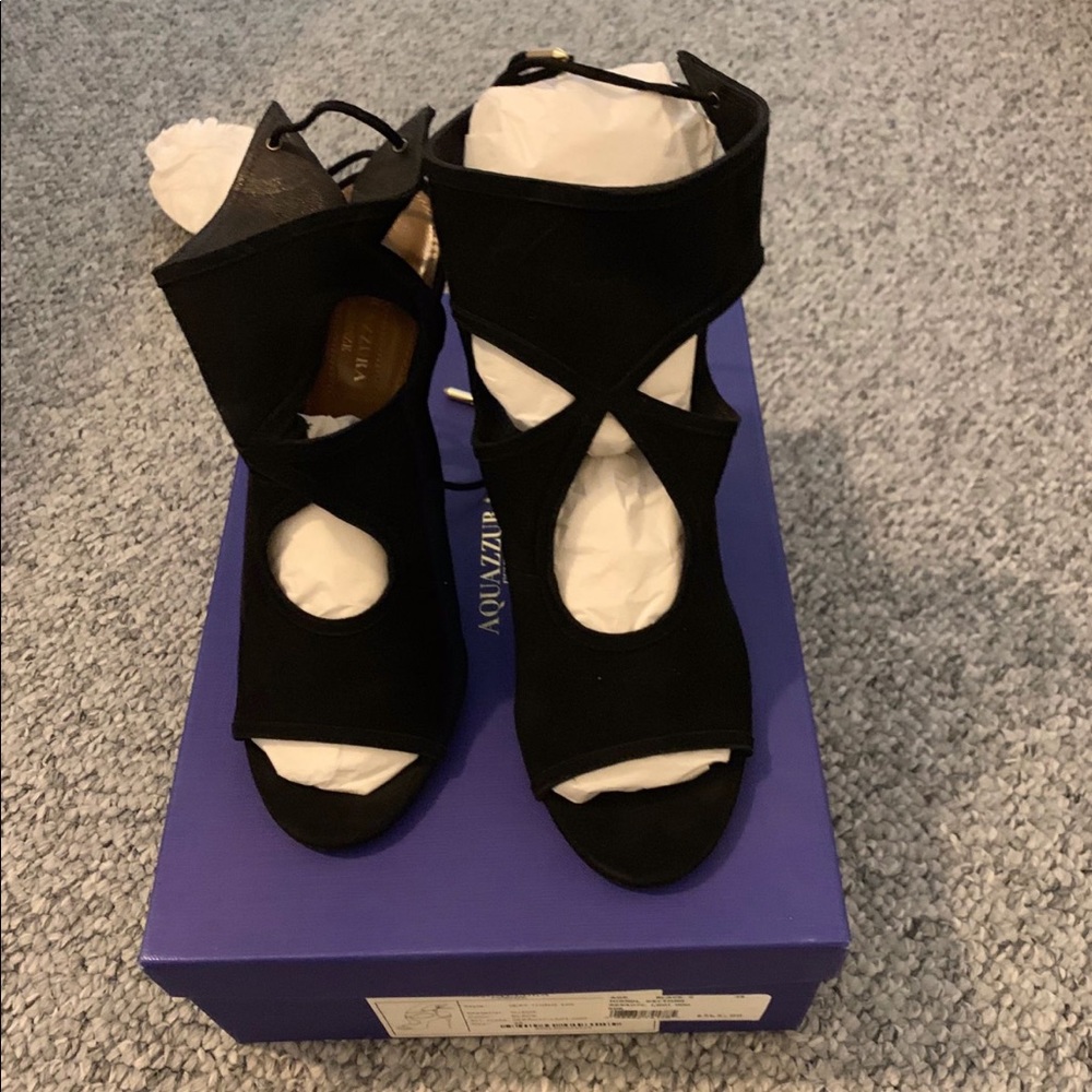 Brand new aquazurra heels